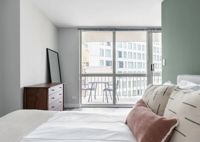 Apartamento Gold Coast 1br W Gym Pool Nr Magnificent Mile Chi-221 *